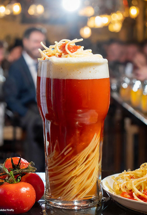 Spaghetti et sauce tomate - Milkshake IPA